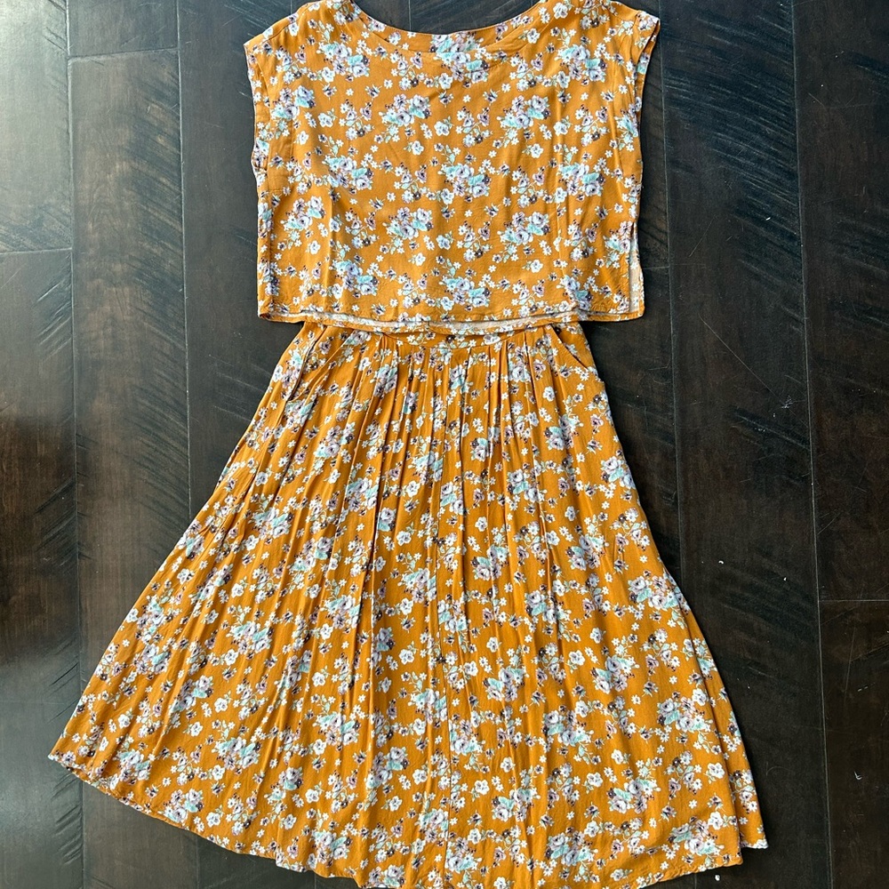 Floral two piece set